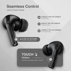 JSH Screen TWS Bluetooth Earbuds with 32 db ANC + ENC and On Case Display