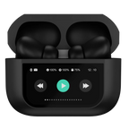 JSH Screen TWS Bluetooth Earbuds with 32 db ANC + ENC and On Case Display